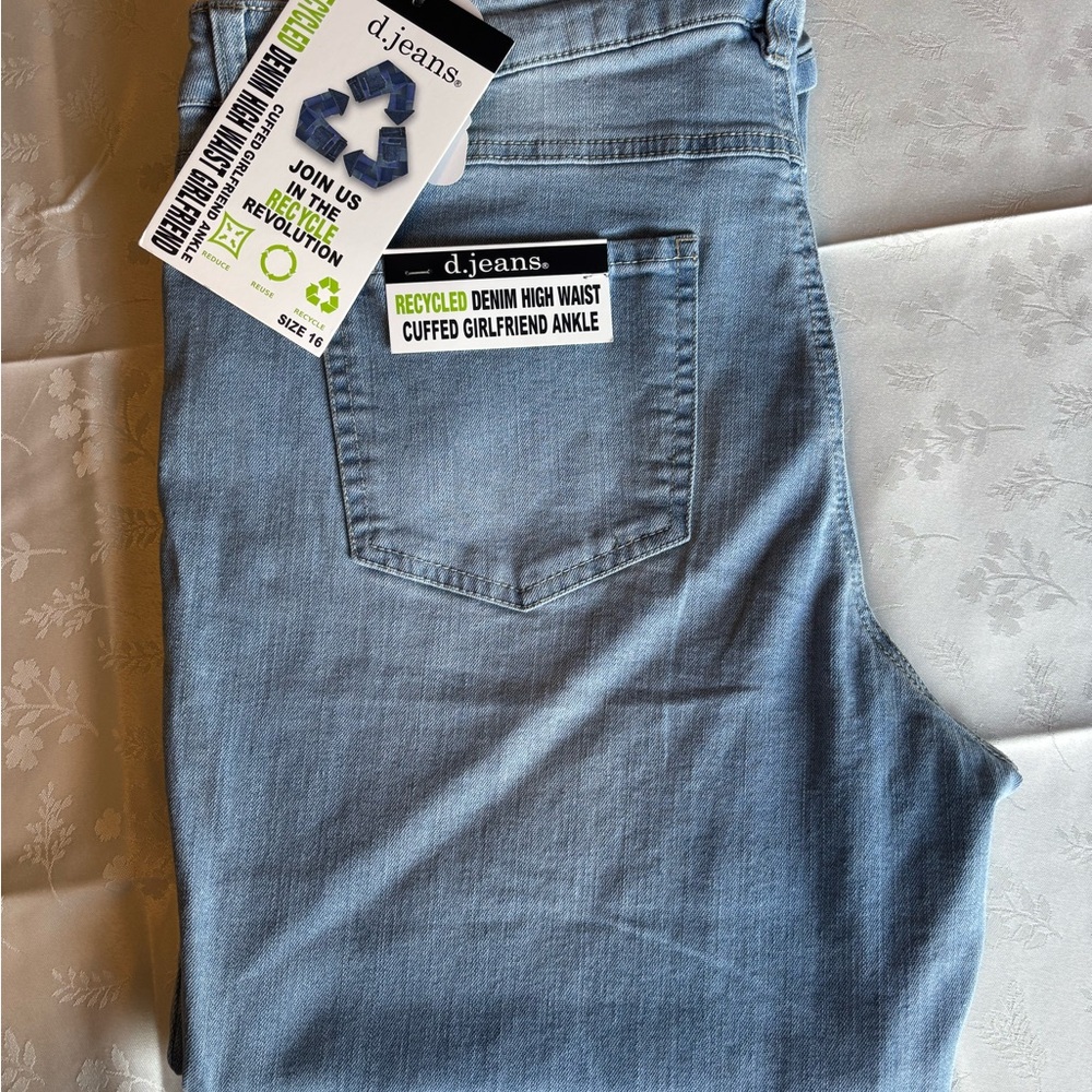 d. jeans Light Blue Slim Straight Women’s Jeans